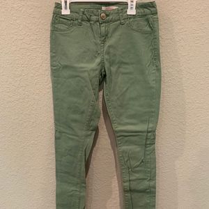 Refuge Green Jeans